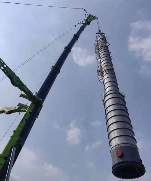 珠海酯化塔乙酸酯項(xiàng)目-316L孔板波紋填料 珠海酯化塔乙酸酯項(xiàng)目-316L孔板波紋填料