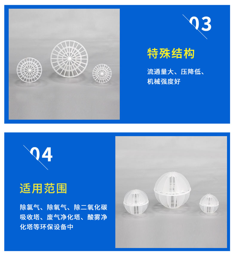 多面空心球填料的原理用途 多面空心球填料的原理用途